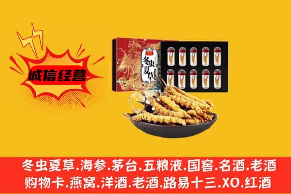 东营市广饶回收冬虫夏草